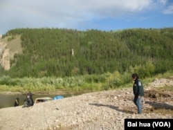 西伯利亚东部的雅库特地区。俄罗斯和中国将合作在当地开发油气资源(美国之音白桦拍摄)