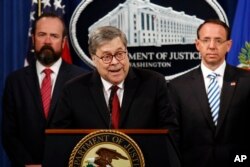 AQSh Adliya vaziri Vilyam Barr