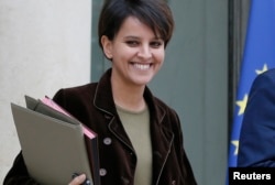 Najat Vallaud-Belkacem, ministre de l'Éducation nationale.