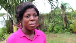 Sévérine Akakpo à Lomé, 7 octobre 2020. (VOA/Kayi Lawson)