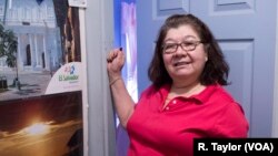 Guadalupe Gonzalez, an immigrant grandmother from El Salvador, says her Boston neighborhood's "Immigrant Grandmothers" mural makes her feel identified. "I identify with these grandmothers that came with nothing," Gonzalez said, “… that came with a dream.”