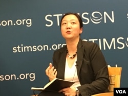 资料照：华盛顿智库史汀生中心（Stimson Center）中国项目主任孙韵
