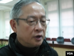 “台美国会议员联谊会”会长林郁方（美国之音申华拍摄）