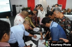 KPU selalu transparan dalam proses penghitungan suara. (Foto courtesy: KPU RI)