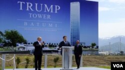 ტრამპი, სააკაშვილი და რამიშვილი ბათუმში