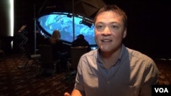 Nitai Flick of Fulldome.pro (VOA/G. Flakus).