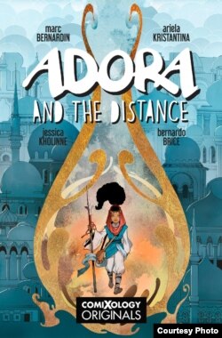 Adora and the Distance, komik karya Ariela Kristantina bersama penulis Marc Bernadine (dok: Ariela/ComiXology)