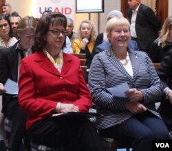 Maureen Cormack, ambasadorica SAD-a u BiH, i Christiane Hohmnn, ambasadorica Njemačke u BiH