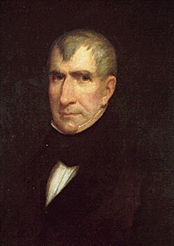 A painting of William Henry Harrison, who became the the ninth American president in 1841. (Courtesy: National Archives)