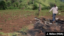 Simon Towett lived in the Maasai Mau Forest for 30 years, but when police arrived, they burned down his house and evicted him from the forest.