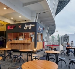 Kedai Kopi "Janji Jiwa" manfaatkan rumah prefab produksi Accossa di jaringan nasionalnya (Koleksi Accossa).