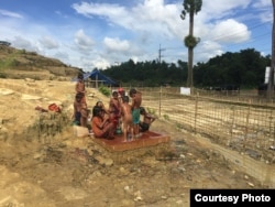 Photo taken by Dr. Imran Akbar in the Rohingya refugee camps he visited in Bangladesh.