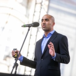 加拿大创新未来中心共同创办人帕拉卡许（Abishur Prakash， 照片提供: 帕拉卡许）