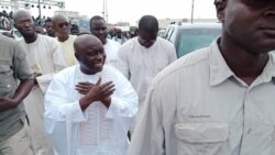 Idrissa Seck, Nouveau Président du Conseil Économique Social et Environnemental, à Dakar, le 1er novembre 2020. (VOA/Seydina Aba Gueye)