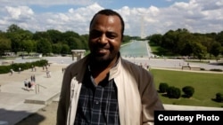 Ethiopan blogger Seyoum Teshome is seen in an undatd photo.