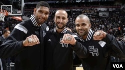 სან ანტონიოს ლეგენდარული სამეული: დუნკანი, ჯინობილი და პარკერი