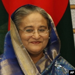 Bangladeshi Prime Minister Sheikh Hasina.