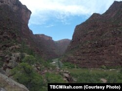 Rafting through the river canyons of Dinosaur National Monument offers visitors a different perspective of the ancient rocks.