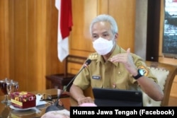 Gubernur Jawa Tengah Ganjar Pranowo (Facebook: Humas Jawa Tengah).