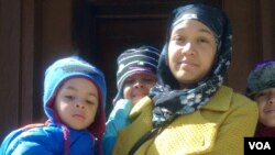 Maimuna Abdul-Hakim was angered by the intrusion of plainclothes police operatives who spied on her fellow Muslim community members, both in her mosque and in her Harlem neighborhood. (VOA Photo Adam Phillips)