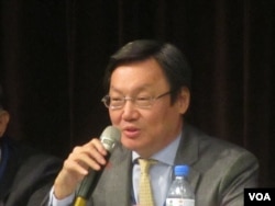 苏起: 台北论坛基金会董事长(美国之音张佩芝拍摄)