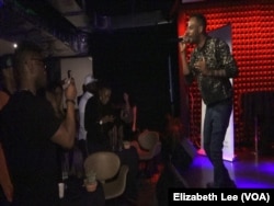 Nigerian musician, 9ice performed at the Africa House venue in downtown Austin as a part of SXSW. Different regions of the world have "houses" where musicians and techies from that part of the world can go and network.