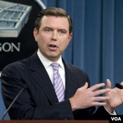 Jurubicara Pentagon, Geoff Morrell