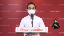 Juru bicara Kementerian Komunikasi dan Informatika (Kominfo) Dedy Permadi. (Foto: VOA)