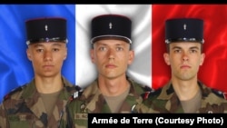 Mickaël Poo-Sing, Damien Noblet et Michael Chauvin sont décédés en opération au Mali.