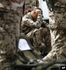 Germaniya askarlari Afg'onistonga yo'l olishdan oldin Termizda