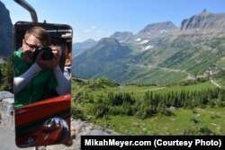 The 33 Red Buses of Glacier National Park, nicknamed “The Rubies of the Rockies,” on average, transport 60,000 tourist each summer.