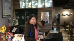 宜兰新移民关怀协会秘书郑小燕 （美国之音齐勇明拍摄）