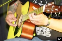 For Engelbrecht, the acoustic guitar is a much more expressive instrument than its electric counterpart