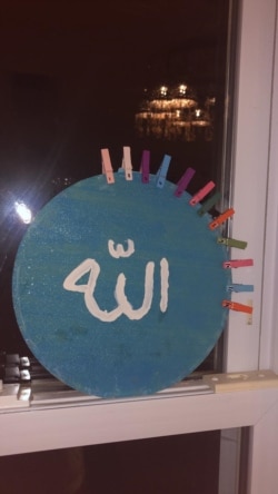 Hiasan kalender Ramadan. (Foto: Shirly Miner)