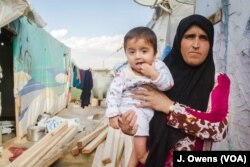 Mariam Farah Ramadan, who arrived in Lebanon from Syria last year. She hopes that, with help, this winter will be easier than the last one.