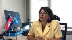 Cristian Munduate, UNICEF representative for Cambodia, in Phnom Penh, Oct. 17, 2019. (Khan Sokummono/VOA Khmer)