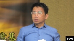 台湾在野党时代力量党立委徐永明(美国之音张永泰拍摄)
