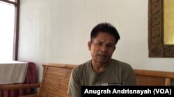 Mohammad Habib (49) pengungsi etnis Muslim-Rohingya di Medan, Sumatra Utara, Senin, 17 Juni 2019. (Foto: Anugrah Andriansyah/VOA)