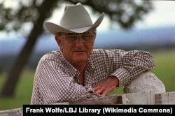Johnson at his Texas ranch in 1972. One of his legacies remains the 25th amendment, which was ratified during his time in office.