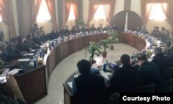 U.S. Presidential Envoy to Anti-Islamic State Coalition Brett McGurk visited Syria during the weekend to meet with local leaders, officials said Feb. 1, 2016. (Brett McGurk/Twitter)