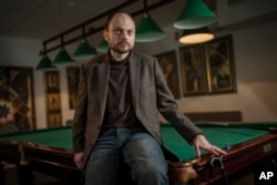 FILE - Vladimir Kara-Murza, 35, Russian opposition activist poses for a photo in Moscow, Russia, Jan. 29, 2016.
