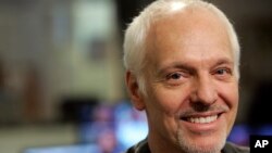 Recording artist Peter Frampton poses for a portrait in New York, April 29, 2010.