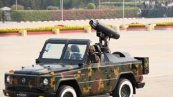 Vojna parada u glavnom gradu Mjanmara, 27. marta 2021.