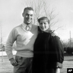 Martin D. Ginsburg and Ruth Bader Ginsburg taken in the fall of 1954 when Martin Ginsburg was serving in the Army.