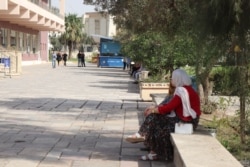 The University of Mosul has been mostly rebuilt after it was almost entirely destroyed while Islamic State militants occupied the city between 2014 and 2017 in Mosul, Iraq, on Oct. 14, 2021. (VOA/Heather Murdock)