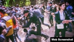 NİDA tərəfdarlarının aksiyası (Foto facebook-da Sancaq səhifəsindən götürülüb)