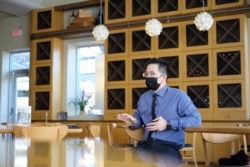 ชาณุมาศ สมตระกูล ผู้ประกอบการร้านอาหารไทย Cilantro Thai&Sushi ในเมือง Akron รัฐโอไฮโอ