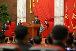 김정은 북한 국무위원장이 10일 평양에서 열린 노동당 창건 76주년 기념식에서 연설했다.