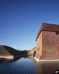 Captured by the Union Army during the U.S. Civil War of the 1860s, Savannah's Fort Pulaski - named for a Polish count who fought with the colonists in the Revolutionary War - was used as a prison.