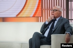 FILE - Author Michael Wolff is seen on the set of NBC's "Today" show prior to an interview about his book "Fire and Fury: Inside the Trump White House" in New York City, Jan. 5, 2018.